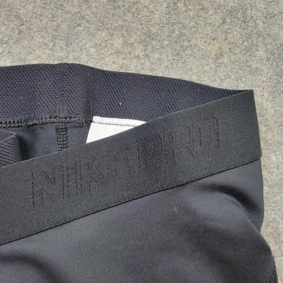 Nike Pro Hypercool Leggings Womens Size Small Black Mesh Panel Activewear - Picture 5 of 16